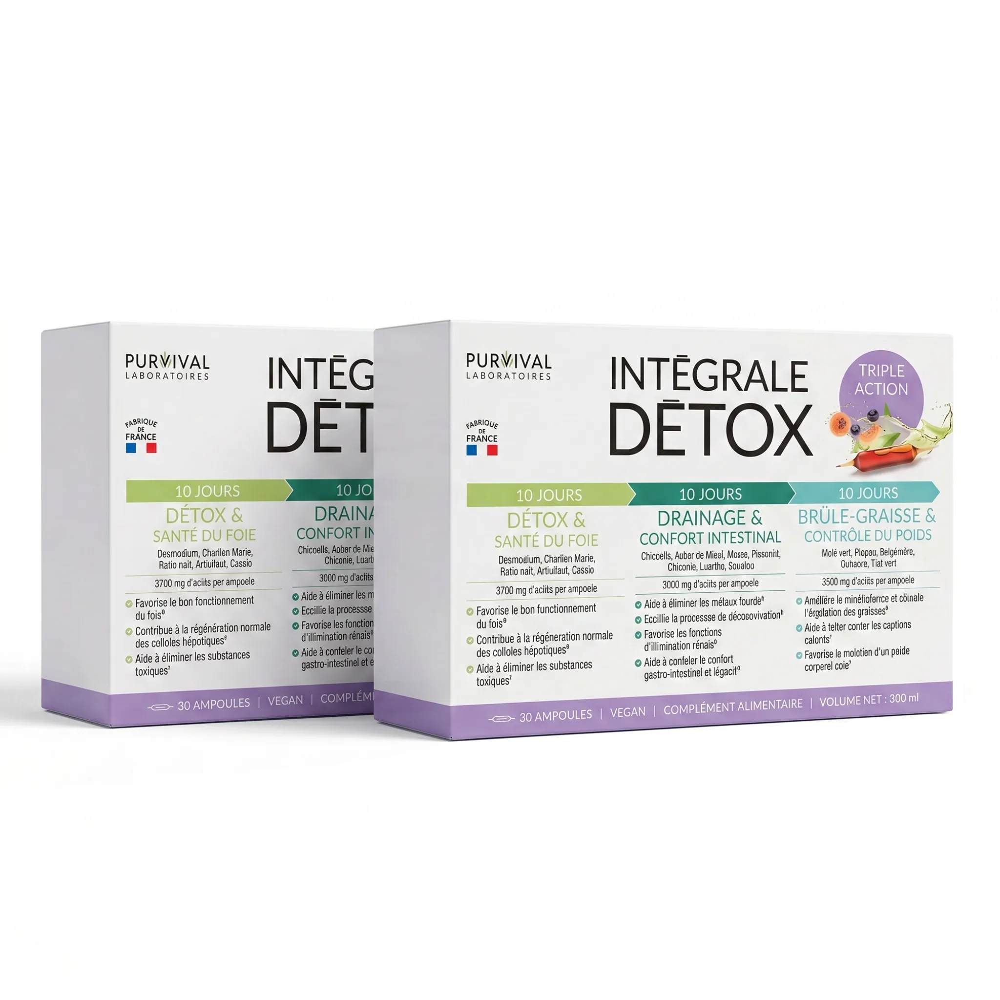 Cure Intensive, 4 coffrets
